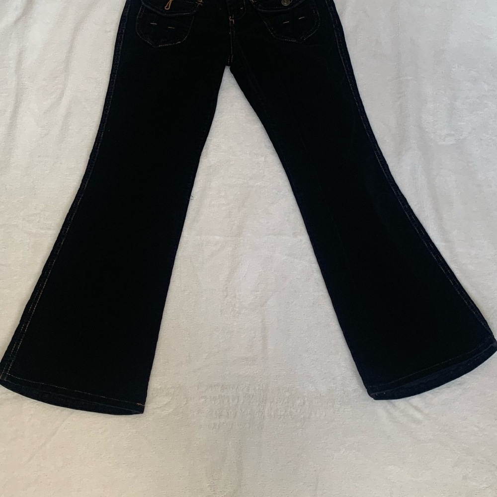 GLO Jeans Women's Black Wide Leg Denim